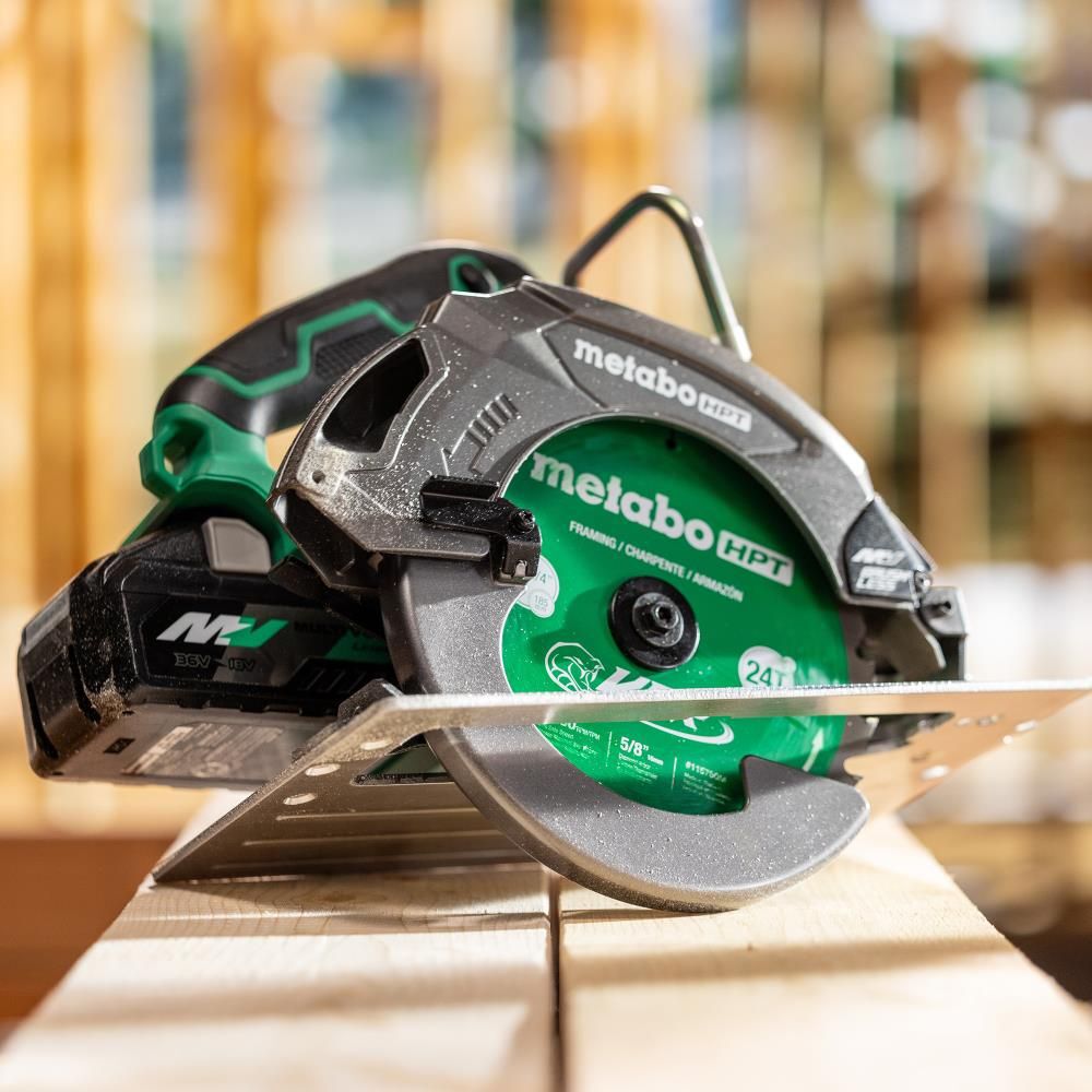 Metabo HPT 36V MultiVolt 7-1/4 Inch Circular Saw with Torque Boost Technology (Bare Tool), large image number 12