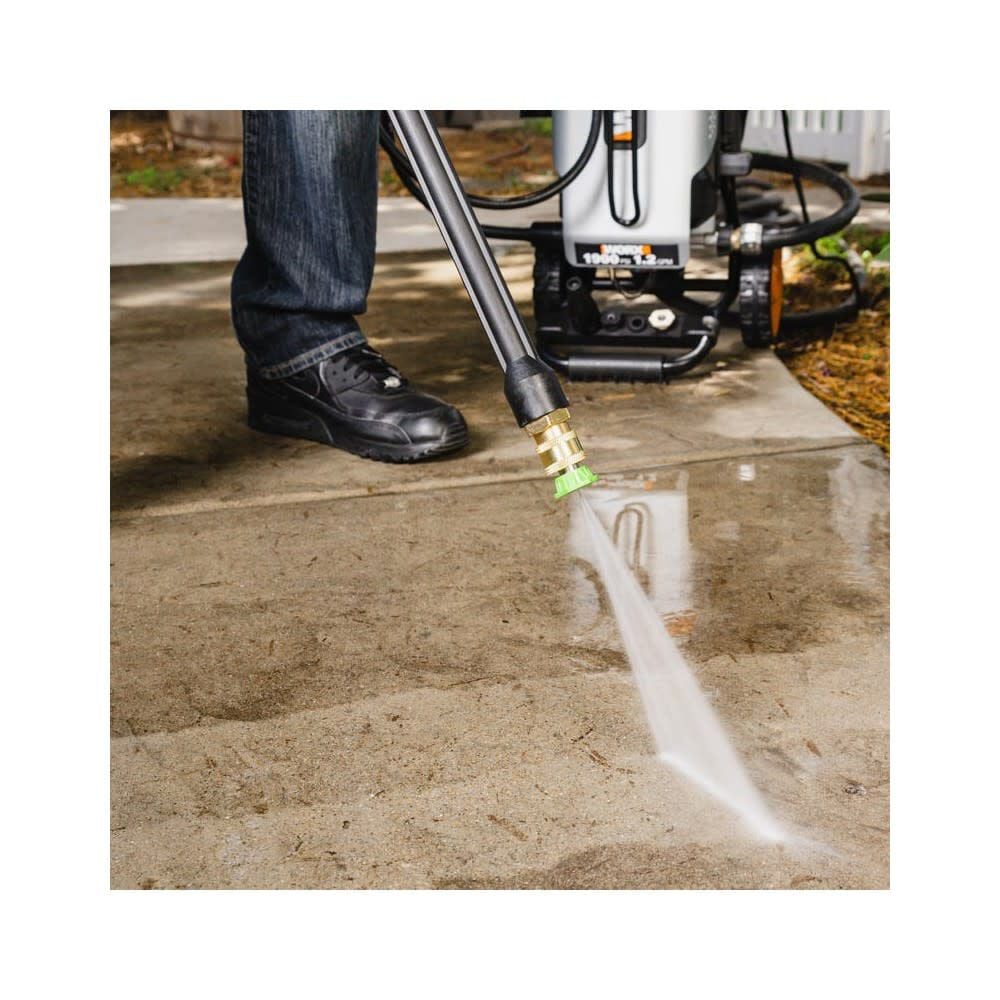 Worx 1900 PSI 1.2 GPM Electric Cold Water Pressure Washer with 4 Spray Nozzles, large image number 4