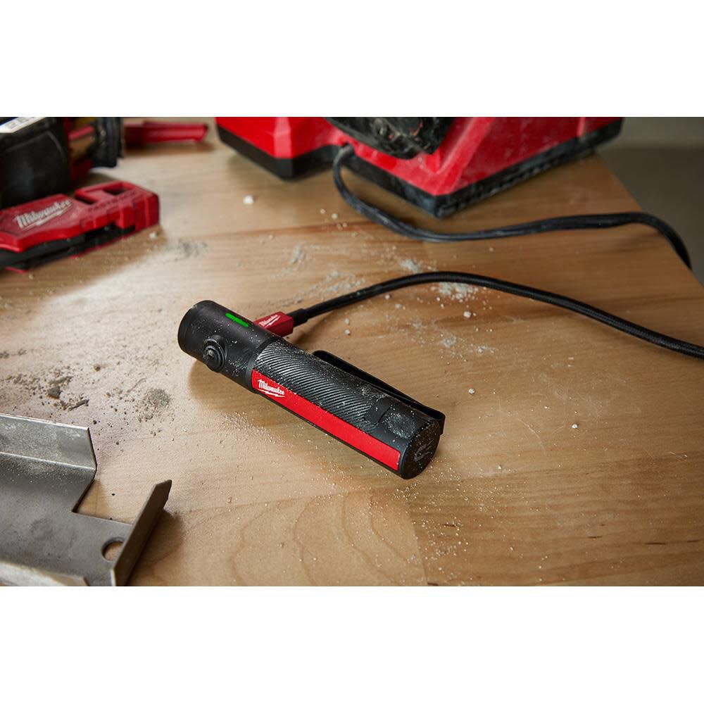 Milwaukee Promotional Everyday Carry Flashlight with Magnet Rechargeable 500L, large image number 17