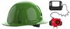 Milwaukee BOLT Green Full Brim Vented Hard Hat with 6pt Ratcheting Suspension Type 1 Class C & USB Cooling Fan Bundle, small image number 1