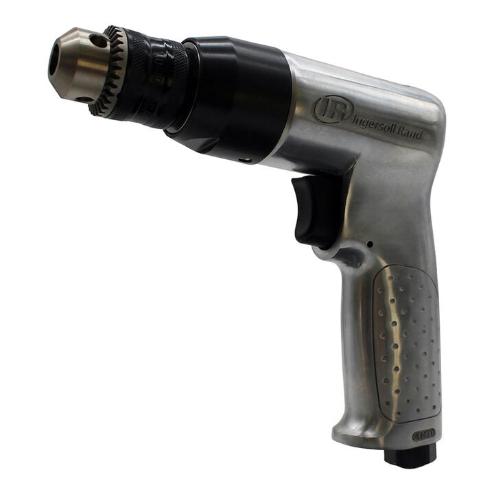 Ingersoll Rand 3/8 Inch Chuck 0.5 HP Air Drill, 2000 RPM
