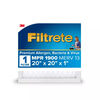 3M Filtrete 20 x 20 x 1-Inch 1900 MPR MERV 13 Allergen Defense Furnace Air Filter, small image number 1