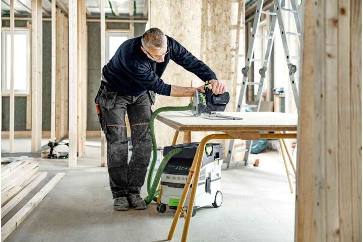 Festool Mobile Dust Extractor CLEANTEC CTC MIDI I HEPA-Basic Cordless (Bare Tool), large image number 4