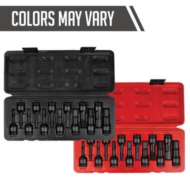 Sunex 3/8 In. Drive Fractional & Metric Hex Impact Driver Set 13 pc., large image number 6