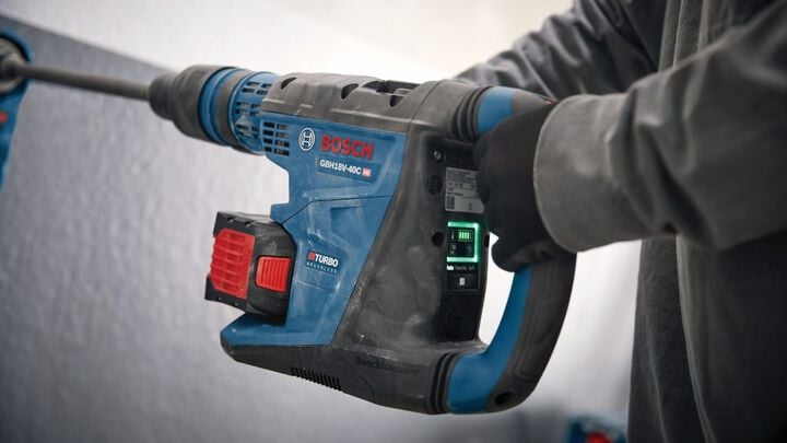 Bosch 18V Hitman Rotary Hammer SDS Max 1 5/8in PROFACTOR Kit, large image number 14