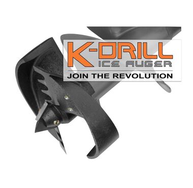 K-Drill 8.5 In. Ice Auger - Auger Only, large image number 1