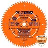 CMT 7-1/4 In. 60 Tooth Fine Finish Blade, small image number 1
