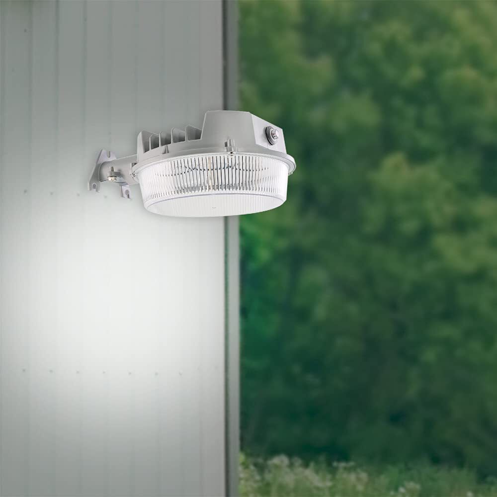 Halo Dusk to Dawn Hardwired LED Area Light Gray 40.7W 4032 Lumen, large image number 3