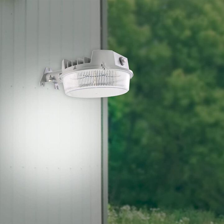 Halo Dusk to Dawn Hardwired LED Area Light Gray 40.7W 4032 Lumen, large image number 2