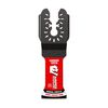 Diablo Tools 1-1/4 Inch x 2-1/8 Inch AMPED Universal Fit Oscillating Blade for General Purpose Cuts, 10 Pieces, small image number 1