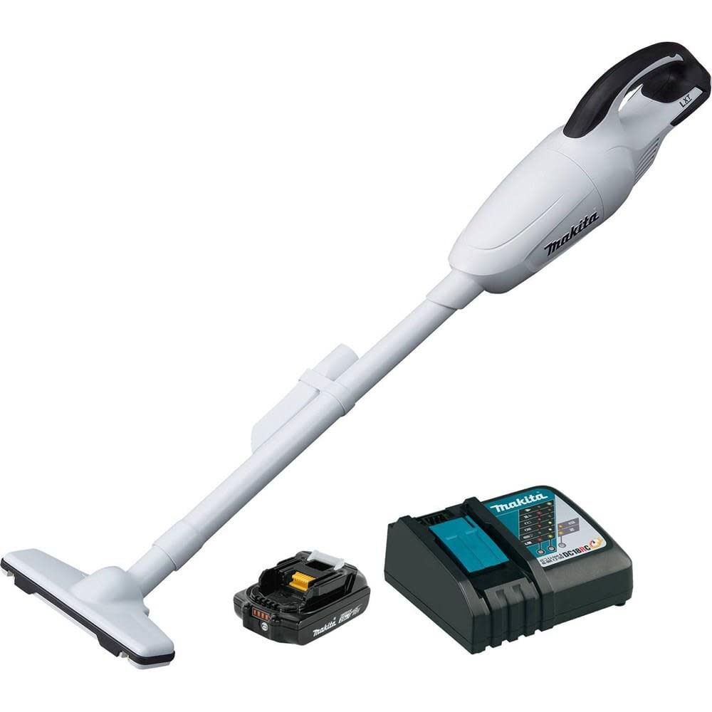 Makita 18V LXT Compact Lithium-Ion Cordless Vacuum Kit – XLC02RB1W