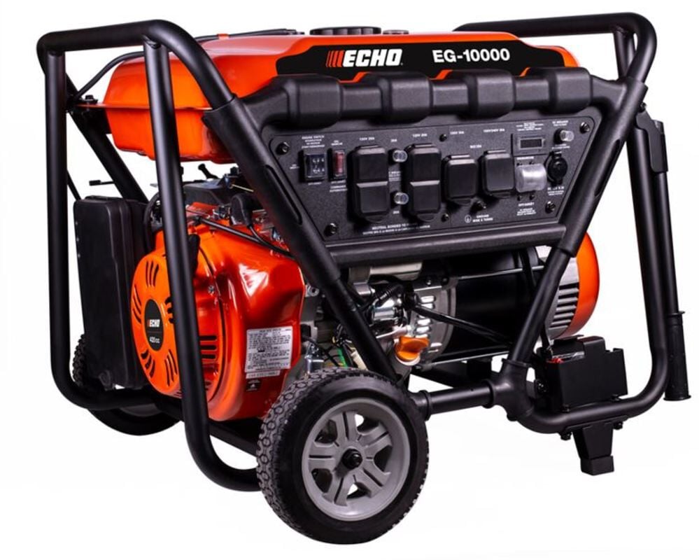 Echo 10, 000 Watt Gas Powered 50-State Portable Generator – EG-10000