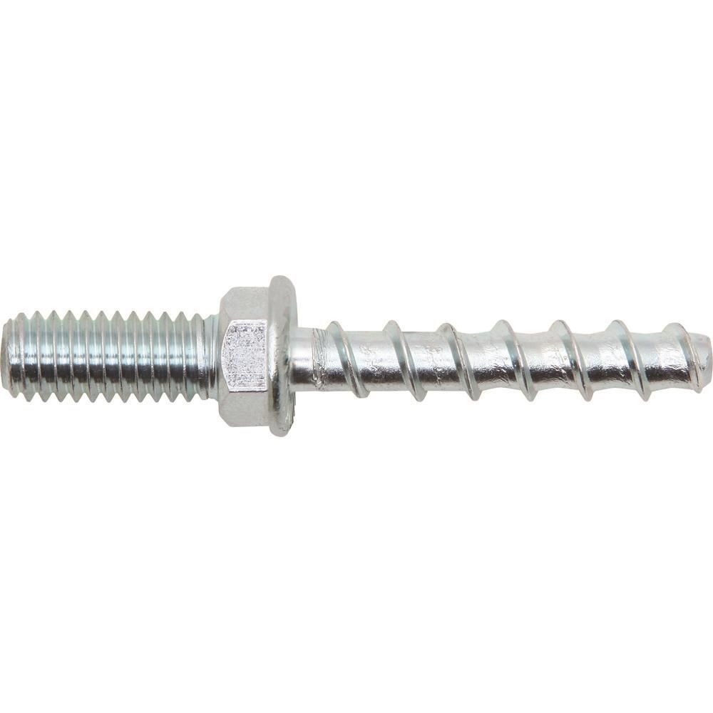 DEWALT Hangermate 1/4 x 1-5/8 Inch Externally Threaded Concrete Rod Hanger for 3/8 Inch Rod 25 Pieces - PFM1421000