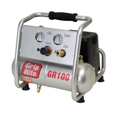 Grip Rite 1 HP 1 gallon hand carry compressor, large image number 0