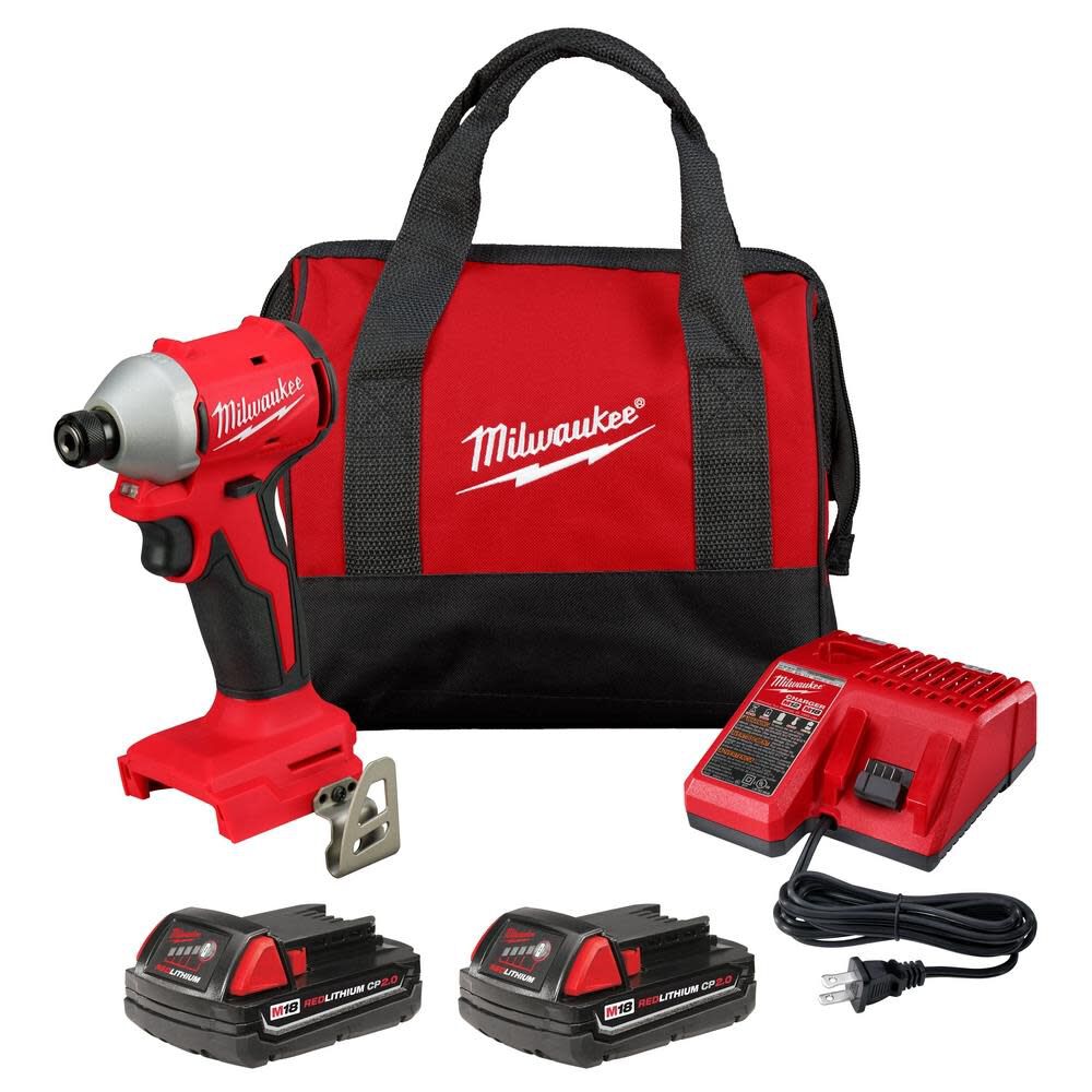 Milwaukee M18 Compact 1 4 In Hex Impact Driver Kit 3650 22ct Sansujyuku sansujyuku.com