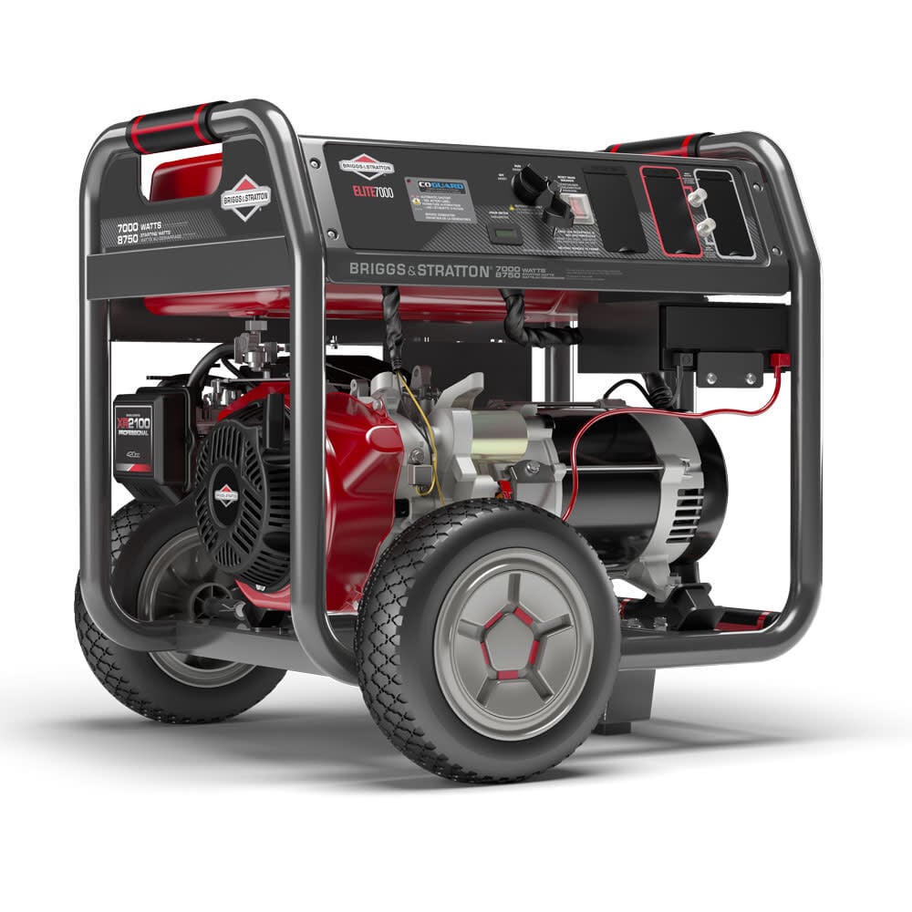 Briggs and Stratton Elite Series 8750 Watt Gas Powered 50 State Portable Generator with CO Guard, large image number 1