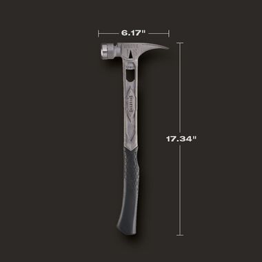 Stiletto TIBONE 15oz Smooth/Curved Titanium Framing Hammer, large image number 2