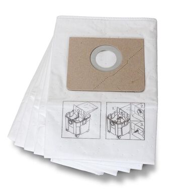 Fein Fleece Filter Bags for Turbo II 5 pack, large image number 0