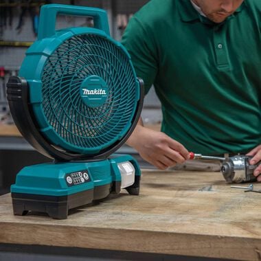 Makita 18V LXT Lithium-Ion Cordless 9-1/4in Fan (Bare Tool), large image number 4