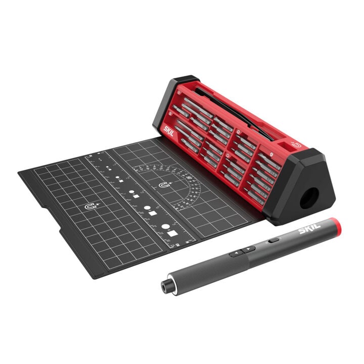 SKIL PWR CORE GO Rechargeable Precision Screwdriver with 50 Piece Bit Set