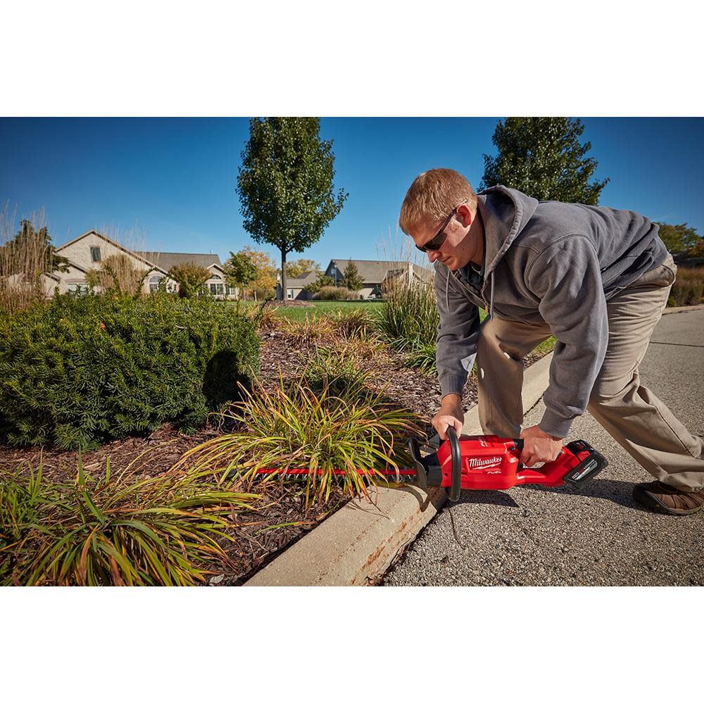 Milwaukee hedge shop trimmer sale