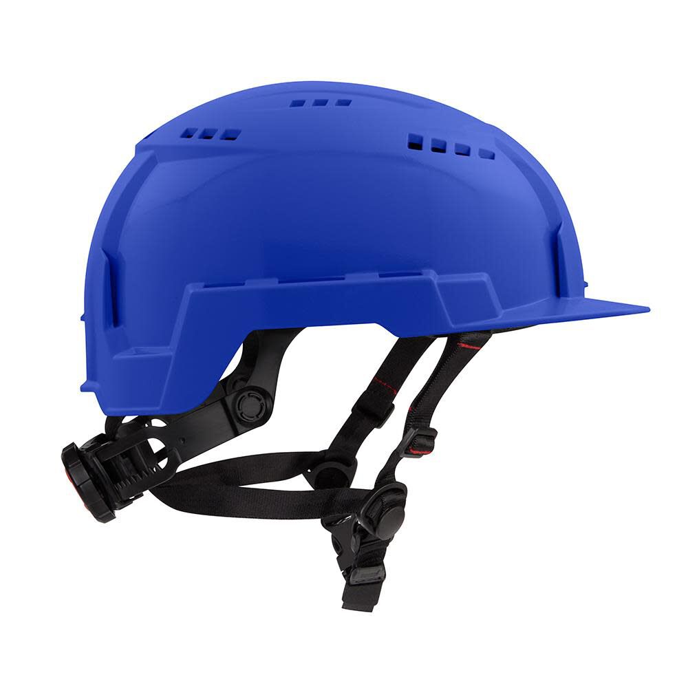 Milwaukee Blue Front Brim Vented Helmet with BOLT Class C, large image number 9
