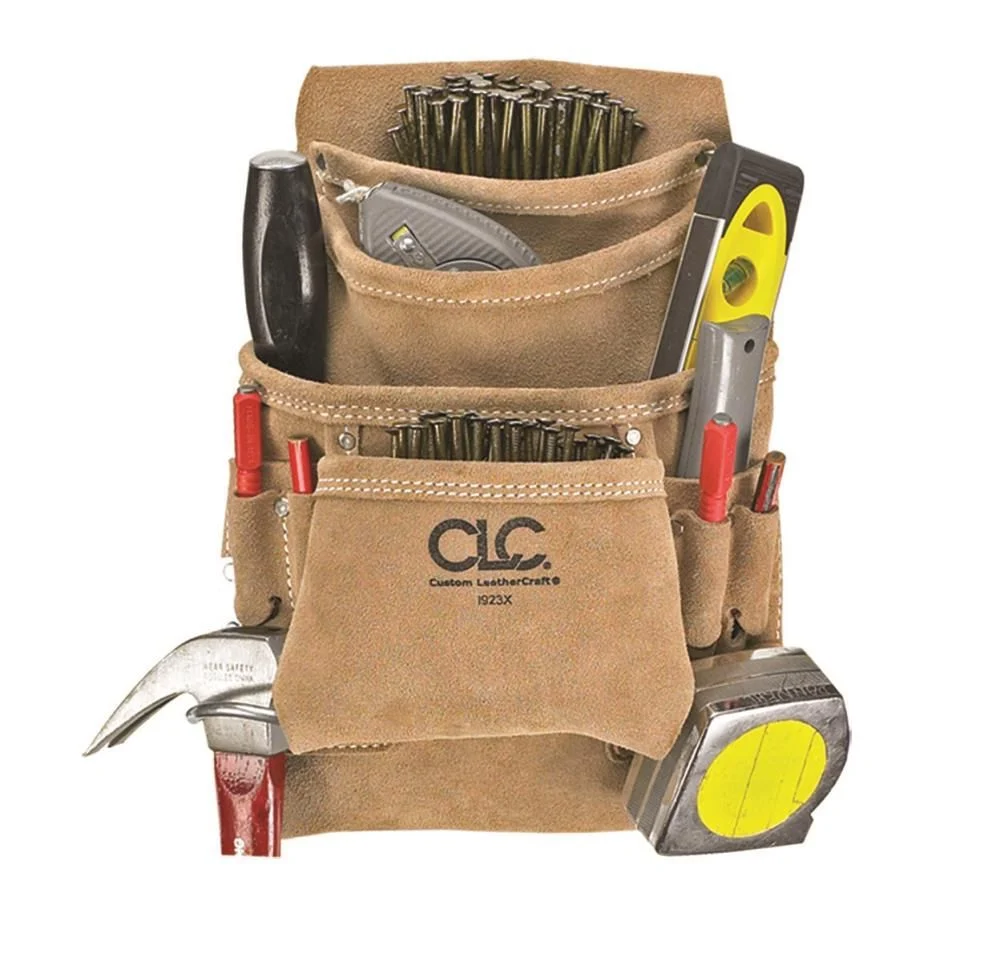 CLC 10 Pocket Carpenter's Nail & Tool Bag, large image number 1
