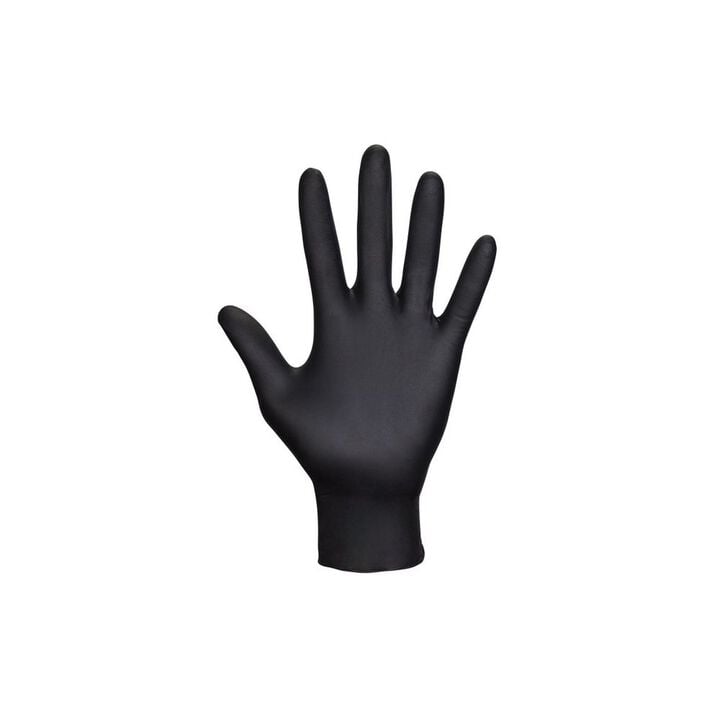 SAS Safety Raven Nitrile Gloves Disposable Powder-Free 100 pc - Medium - 66517, large image number 1