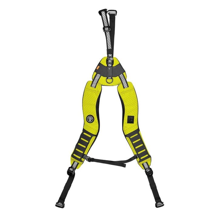 Diamondback Toolbelts Cirro Deluxe Tool Belt Suspender, Hi-Viz Yellow, M/L