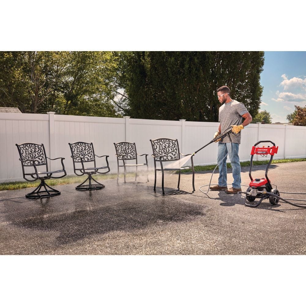 CRAFTSMAN 1900 PSI 1.2 GPM Electric Cold Water Pressure Washer with 3 Spray Nozzles, large image number 9