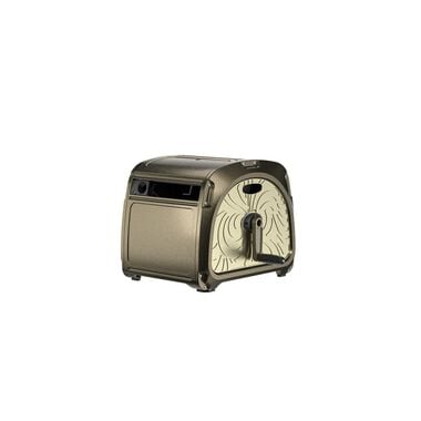 Giraffe Tools Green Metal Garden Hose Reel Box without Hose