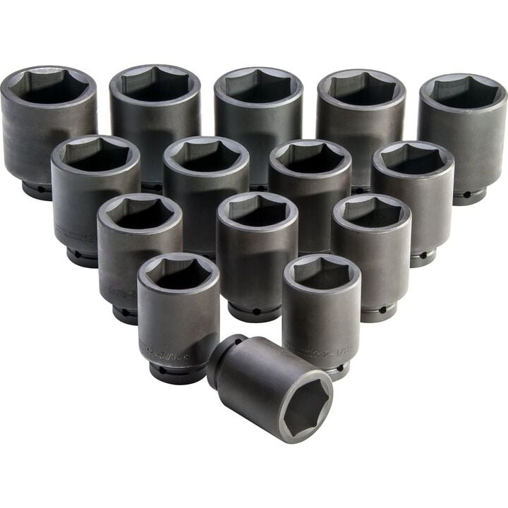 Proto 1 in Drive 6 Point Impact Socket Set 15pc, large image number 0