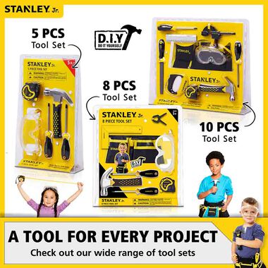 Stanley Jr. Children's 5 Piece Toolset