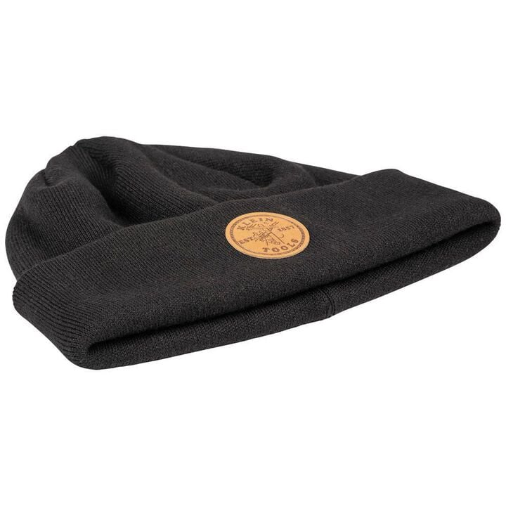 Klein Tools Heavy Knit Hat Black, large image number 6