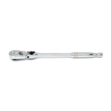 GEARWRENCH 3/8in Drive 90-Tooth Locking Flex Head Teardrop Ratchet 11in, large image number 2