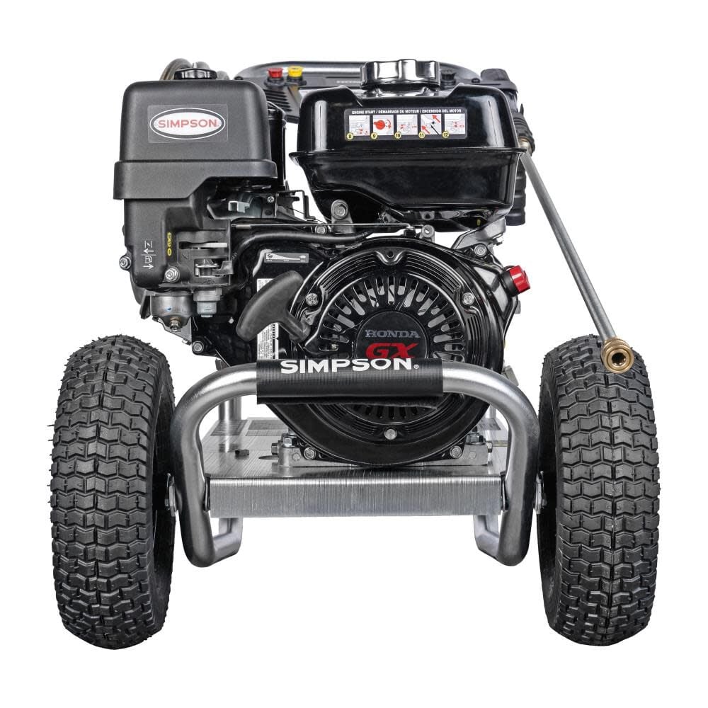 Simpson Industrial Series 3500 PSI 4.0 GPM Gas Powered Cold Water Pressure Washer with 5 Spray Tips, large image number 4
