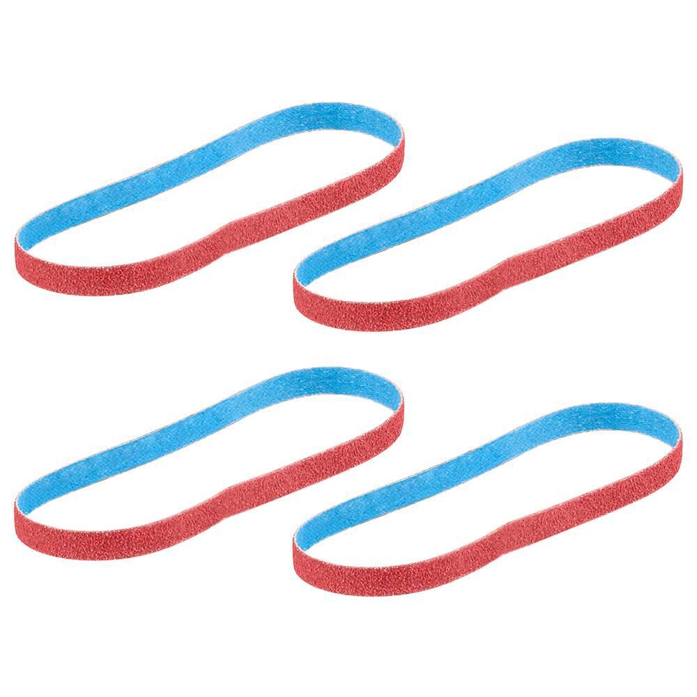 Milwaukee 3/8 Inch x 13 Inch 60 Grit Bandfile Belts  4 Pack, large image number 12