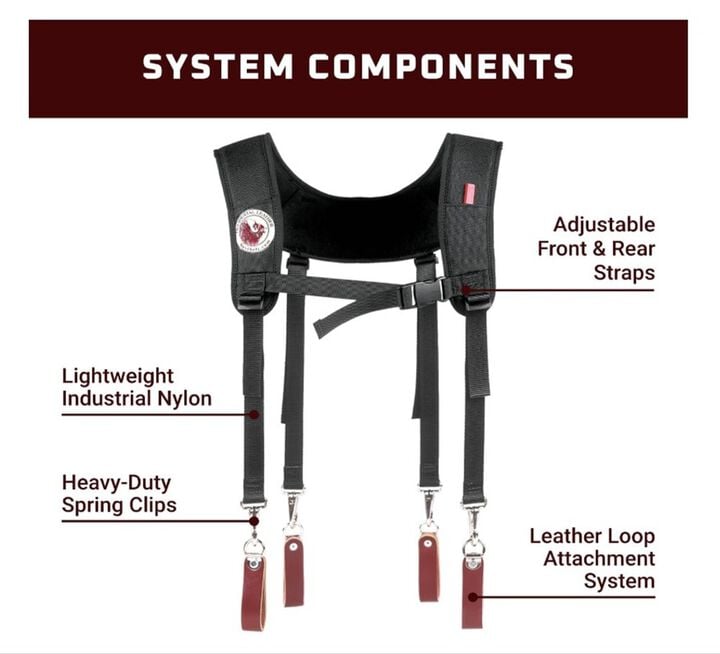 Occidental Leather Stronghold Lights Suspenders, large image number 2