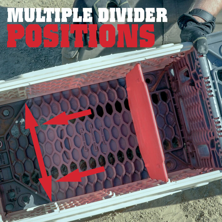 Rock Tamers 21 1/2 Inch Polypropylene Traction Crate, large image number 6