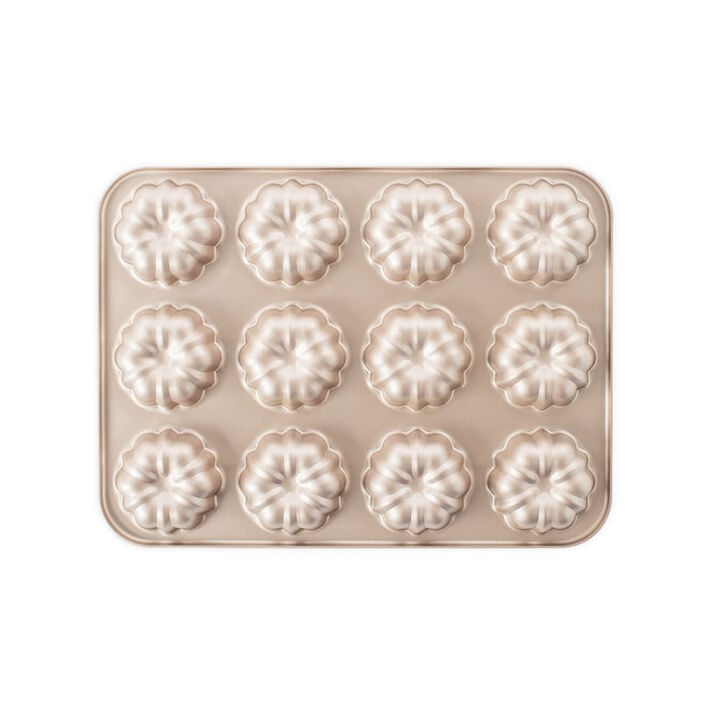 Nordic Ware 9.6 Inch x 13 Inch Aluminum Mini Bundt Cupcake Pan, large image number 1