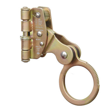 DEWALT Alloy Steel Self-Tracking Removable Manual Rope Grab with Anti-Panic