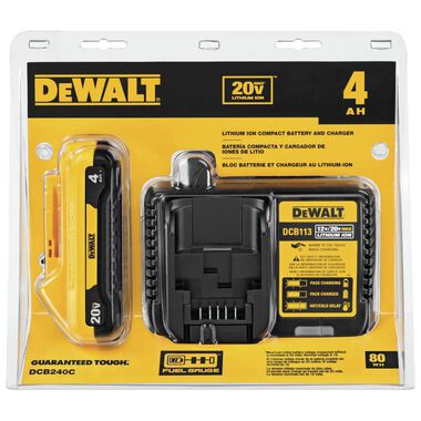 DEWALT 20V MAX Heat Gun with Compact 4Ah Battery Starter Kit Bundle, large image number 2