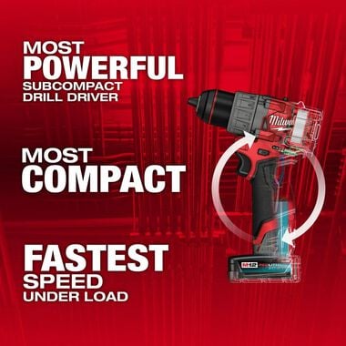 Milwaukee M12 FUEL 1/2inch Drill/Driver Kit, large image number 1