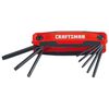 CRAFTSMAN 8-Key Folding Star Hex Key Set, small image number 1