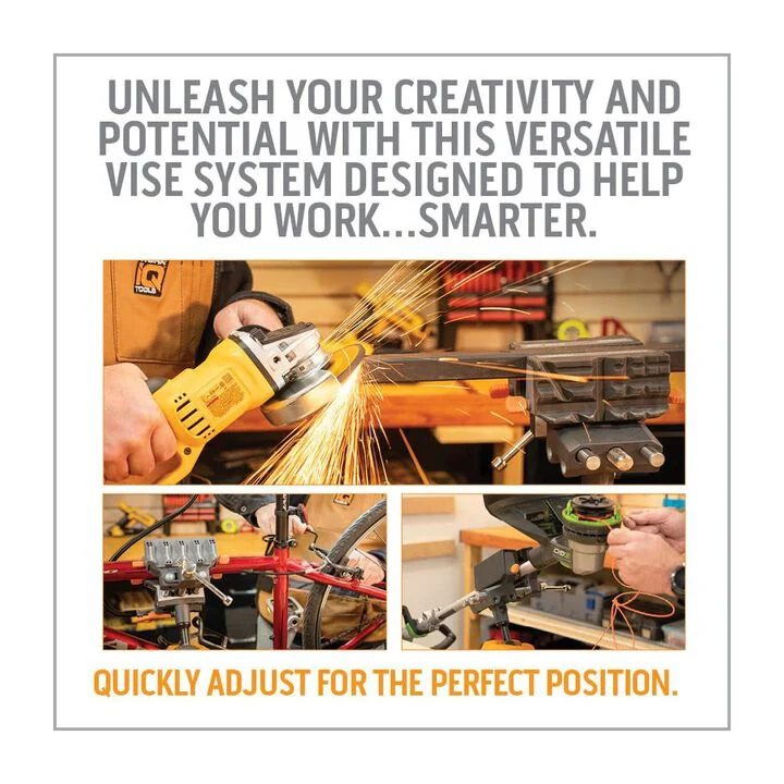 Work IQ 360 degree Multi-Axis Articulating Bench-Mount IQ Vise, large image number 5