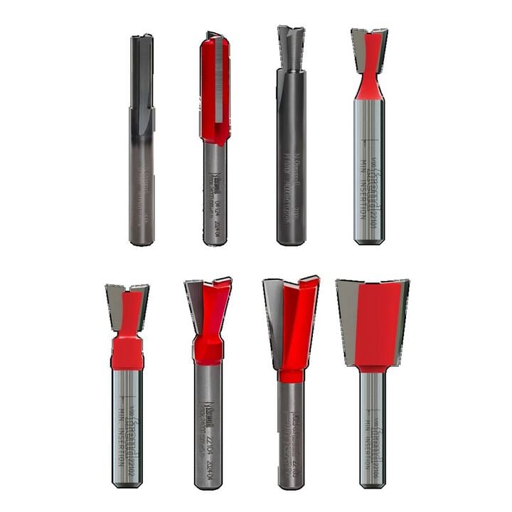Freud 8 Piece Bit Sets for Incra Jig, large image number 1