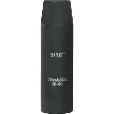 Makita 1/2 in. Drive 6-Point 9/16 in. Deep Well Impact Socket