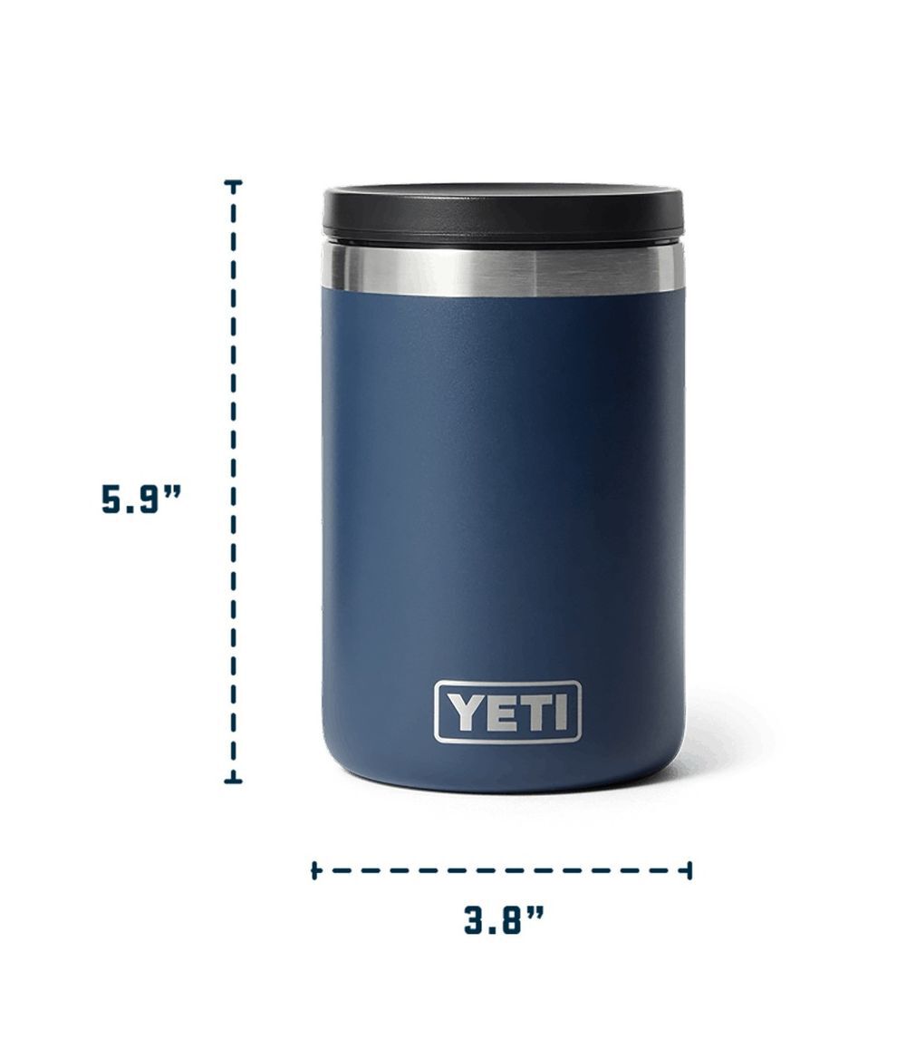 YETI Rambler 16 Oz Food Jar with MagVent Insulated Lid White, large image number 8