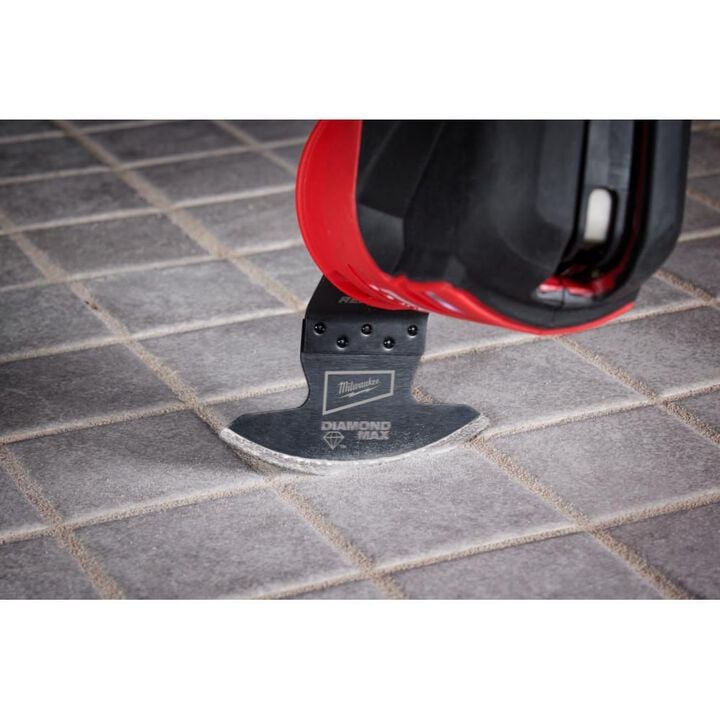 Milwaukee OPEN-LOK DIAMOND MAX Diamond Grit Grout Removal Multi-Tool Blade, large image number 5