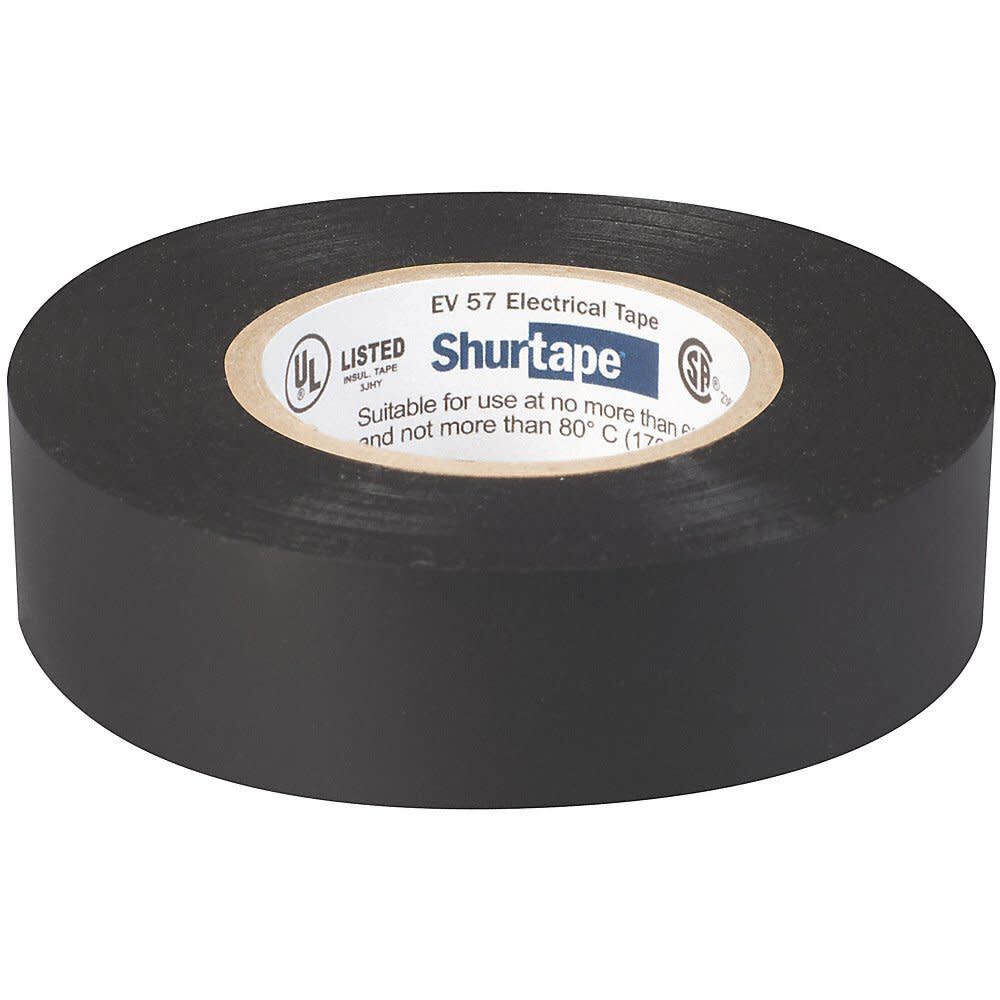 Shurtape EV 57 BLK Electrical Tape Black, large image number 4